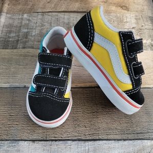 Old skool vans primary colors